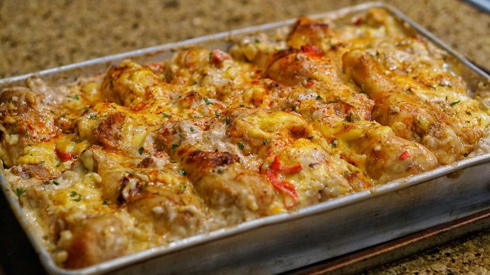 All-In-One Chicken & Rice Bake